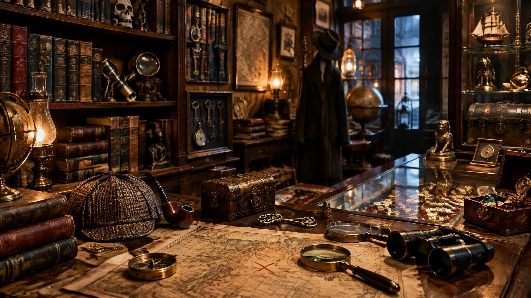 mystery shop interior